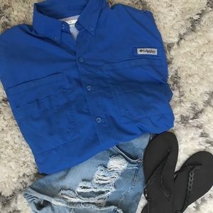 Columbia fishing shirt